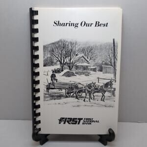 Sharing Our Best Cookbook First National Bank Gatlinburg Pigeon Forge TN 1977